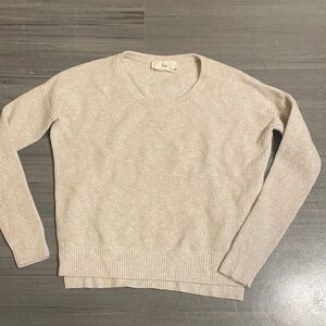 TNA Cream Women's Crew Neck Sweater